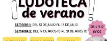 LUDOTECAS VERANO 2026