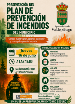 Presentación Plan de Prevención de Incendios